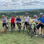 east grinstead cyclists on cycling club ride in sussex