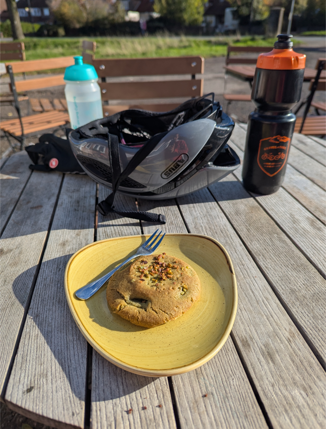 cycling club ride coffee stop and cake